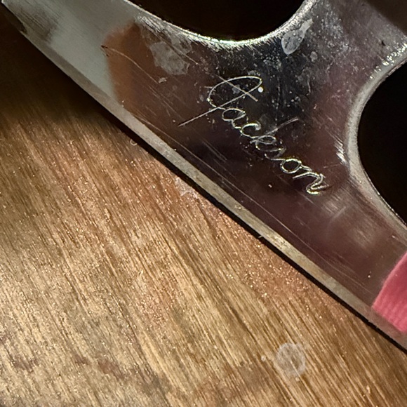 Women's Cream Ice Skates with Pink Laces - Picture 5 of 5